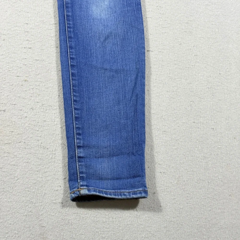 Madewell Roadtripper Skinny Jeans Womens 25 Medium Wash Stretch Denim Blue Pants